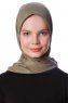 Eylul - Khaki Square Rayon Hijab