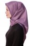 Eylul - Purple Square Rayon Hijab