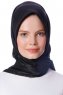 Eylul - Black Square Rayon Hijab