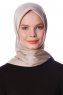 Eylul - Taupe Square Rayon Hijab