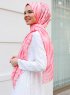 Famida - Pink Patterned Hijab - Sal Evi