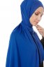 Hande - Blue Cotton Hijab - Gülsoy