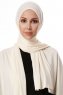 Hande - Creme Cotton Hijab - Gülsoy