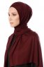 Hande - Dark Purple Cotton Hijab - Gülsoy