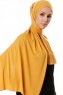 Hande - Peach Cotton Hijab - Gülsoy