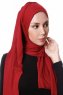 Hanfendy Bordeaux Praktisk One Piece Hijab Sjal 201706d