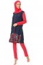 Hatice - Navy Blue Burkini - Tesmay
