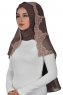 Helena - Brown Practical Hijab - Ayse Turban