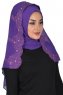 Helena - Purple Practical Hijab - Ayse Turban