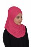 Hilda - Fuchsia Cotton Hijab