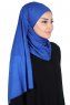 Kaisa - Blue Practical Cotton Hijab