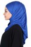 Kaisa - Blue Practical Cotton Hijab