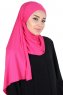 Kaisa - Fuchsia Practical Cotton Hijab