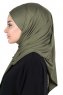 Kaisa - Khaki Practical Cotton Hijab