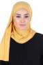 Kaisa - Mustard Practical Cotton Hijab