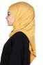 Kaisa - Mustard Practical Cotton Hijab