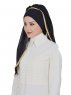 Louise - Black Practical Hijab - Ayse Turban