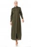 Lylah - Khaki Abaya - Miss Cazibe