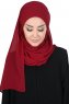 Malin - Bordeaux Practical Chiffon Hijab