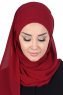 Malin - Bordeaux Practical Chiffon Hijab