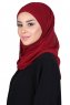 Malin - Bordeaux Practical Chiffon Hijab