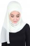 Malin - Creme Practical Chiffon Hijab
