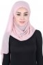 Malin - Dusty Pink Practical Chiffon Hijab