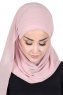 Malin - Dusty Pink Practical Chiffon Hijab