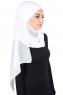 Malin - Offwhite Practical Chiffon Hijab