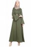Maryam Khaki Dress Miss Halima 280271c