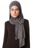 Melek - Anthracite Premium Jersey Hijab - Ecardin