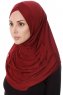 Mia - Bordeaux One-Piece Al Amira Hijab - Ecardin