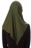 Mia - Khaki One-Piece Al Amira Hijab - Ecardin