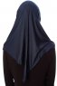 Mia - Navy Blue One-Piece Al Amira Hijab - Ecardin