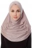 Mia - Stone Grey One-Piece Al Amira Hijab - Ecardin