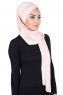 Mikaela - Dusty Pink & Creme Practical Cotton Hijab
