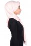 Mikaela - Dusty Pink & Taupe Practical Cotton Hijab