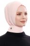 Narin - Pink Practical One Piece Crepe Hijab