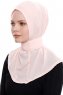 Narin - Pink Practical One Piece Crepe Hijab