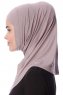 Nehir - Stone Grey 2-Piece Al Amira Hijab