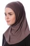 Nehir - Taupe 2-Piece Al Amira Hijab