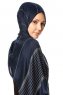 Nihal - Navy Blue Hijab - Özsoy