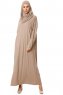 Nisa - Taupe Prayer Dress - Miss Halima