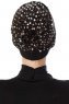 Nurten - Black & Gold Turban