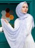 Pariza - Grey Patterned Hijab