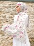 Pariza - Yellow Patterned Hijab