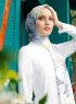 Pariza - Pink Leaf Patterned Hijab