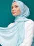 Pariza - Light Green Patterned Hijab