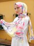 Pariza - Purple Patterned Hijab