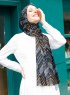 Pariza - Black Circle Patterned Hijab